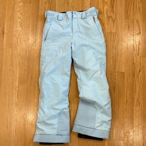 Spyder Light Blue Olympia Snow Pants for boy or girl